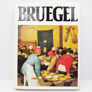 Pieter Bruegel by Bob Claessens, Jeanne Rousseau Vintage 1984 Hardcover Art Book